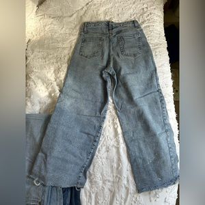 Light wash jeans